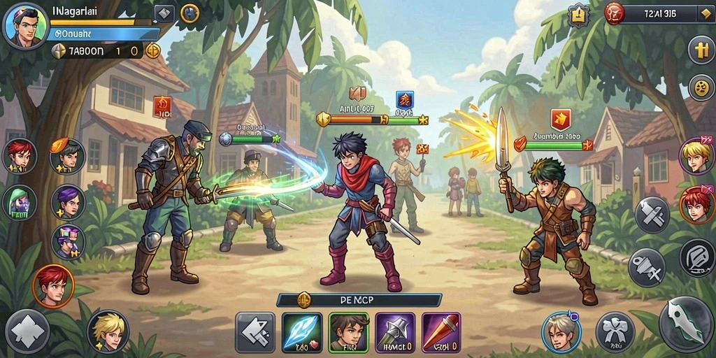 Mode multiplayer yang menegangkan dan seru.