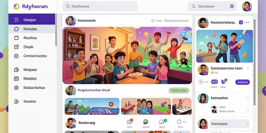 Screenshot 3: Berbagai macam permainan tersedia.